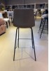 Cleona Bar Stool SH75cm - PU leather Brown